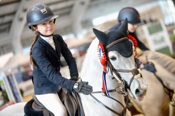 Lucia Caroline is on-form at Aintree Equestrian Centre to claim two Agria Royal International places Lucia Caroline is on-form at Aintree Equestrian Centre to claim two Agria Royal International places